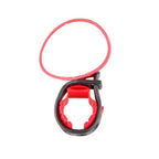New Universal Rotate Bike Rearview Mirror Unique Bicycle Handlebar Mounted Convex Rear View Mirror Adjustable Full Rotatable Rearview Bicycle Mirrors Wide Angle Acrylic Convex Cycling Safety Mirror For Road Bike Stevvex