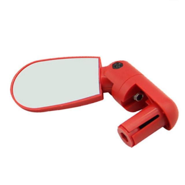 New Universal Rotate Bike Rearview Mirror Unique Bicycle Handlebar Mounted Convex Rear View Mirror Adjustable Full Rotatable Rearview Bicycle Mirrors Wide Angle Acrylic Convex Cycling Safety Mirror For Road Bike Stevvex