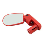 New Universal Rotate Bike Rearview Mirror Unique Bicycle Handlebar Mounted Convex Rear View Mirror Adjustable Full Rotatable Rearview Bicycle Mirrors Wide Angle Acrylic Convex Cycling Safety Mirror For Road Bike Stevvex