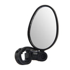 Handlebar Bike Mirror Bicycle Rear view Lens Wide-Angle Safety Mirror Mountain Road Bicycle Wide-Angle Reflector  Rotatable Handlebar Mirror Wide Angle Bicycle Mirror Cycling Rear View Mirror Shockproof Acrylic Convex Mirror Safe Rearview Mirror Stevvex