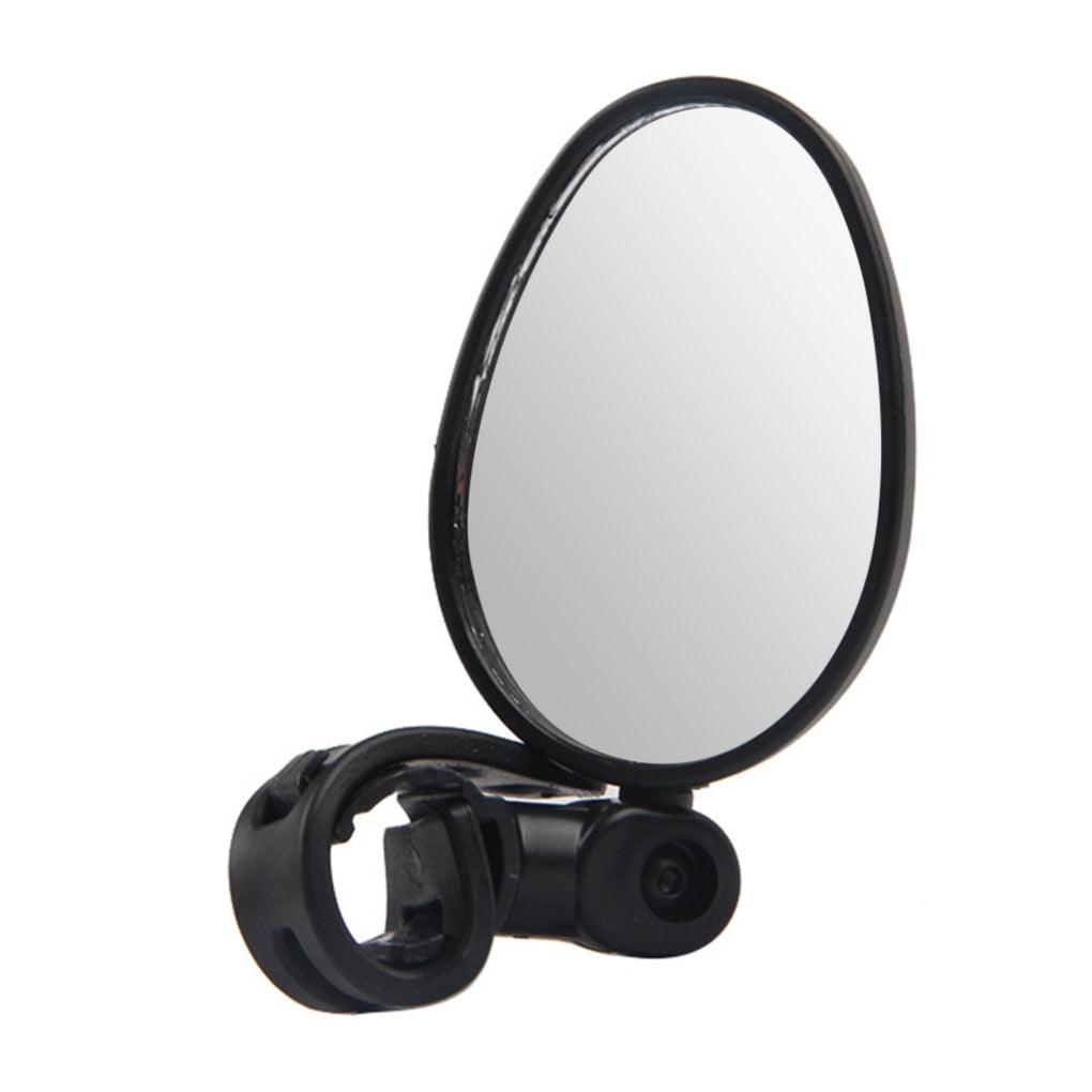 Handlebar Bike Mirror Bicycle Rear view Lens Wide-Angle Safety Mirror Mountain Road Bicycle Wide-Angle Reflector  Rotatable Handlebar Mirror Wide Angle Bicycle Mirror Cycling Rear View Mirror Shockproof Acrylic Convex Mirror Safe Rearview Mirror Stevvex