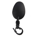 Handlebar Bike Mirror Bicycle Rear view Lens Wide-Angle Safety Mirror Mountain Road Bicycle Wide-Angle Reflector  Rotatable Handlebar Mirror Wide Angle Bicycle Mirror Cycling Rear View Mirror Shockproof Acrylic Convex Mirror Safe Rearview Mirror Stevvex