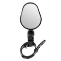 Handlebar Bike Mirror Bicycle Rear view Lens Wide-Angle Safety Mirror Mountain Road Bicycle Wide-Angle Reflector  Rotatable Handlebar Mirror Wide Angle Bicycle Mirror Cycling Rear View Mirror Shockproof Acrylic Convex Mirror Safe Rearview Mirror Stevvex