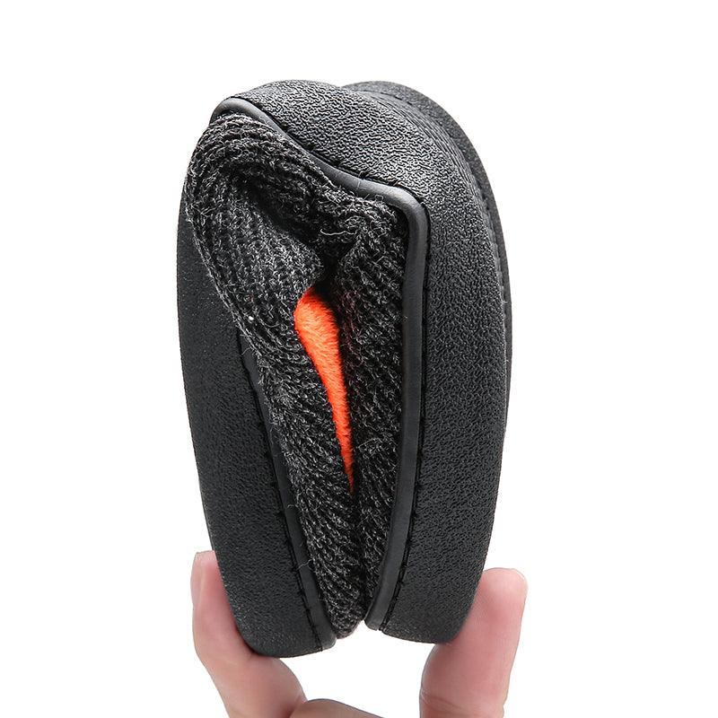 Men's Cotton Fabric Slippers Indoor Non-Slip Home Fur Couple Flat  Men Winter Slipper Cotton Memory Foam Slippers Comfort Knitted Cotton-blend Closed Toe House Indoor Outdoor Shoes Stevvex