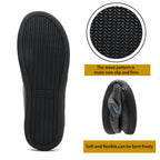 Men's Cotton Fabric Slippers Indoor Non-Slip Home Fur Couple Flat  Men Winter Slipper Cotton Memory Foam Slippers Comfort Knitted Cotton-blend Closed Toe House Indoor Outdoor Shoes Stevvex
