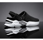 Men's Casual Shoes Rubber Flip Flops Slippers Home Beach Sandals Man Shoes Tennis Fitness Fashion Summer Clogs Sandals Shoes Breathable Beach Walking Slippers Shoes Stevvex