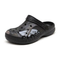 Camouflage Couple Style Men's Summer Hole Shoes Rubber Clogs Garden Shoes Flat Man Non-Slip Outdoor Indoor Slippers Lightweight Hiking Summer Walking Water Beach Shoes Stevvex