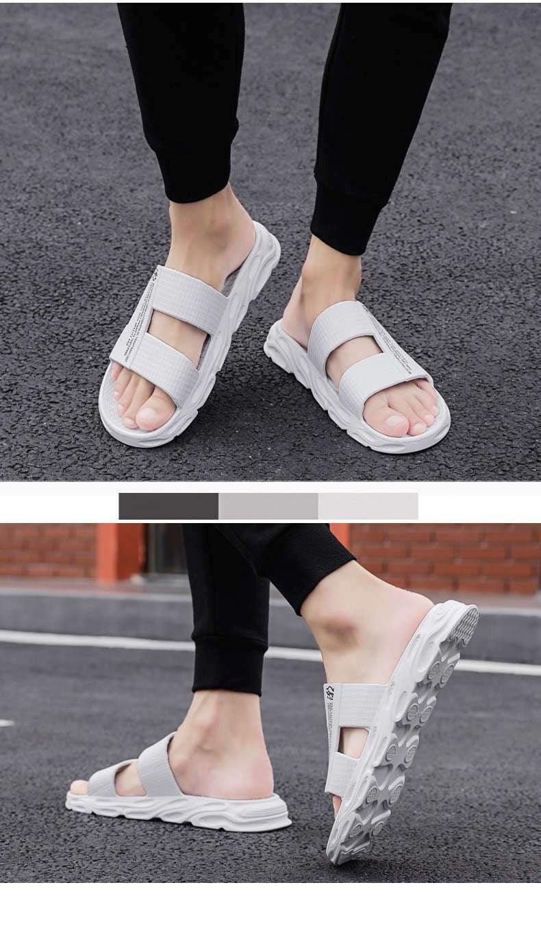 Modern Casual Summer Flip Flops Pool Slippers Sandals Slippers Men Shoes Tennis Fitness Runners Comfy Memory Foam Slide Outdoor Slippers Luxury Indoor Mens Slippers Stevvex