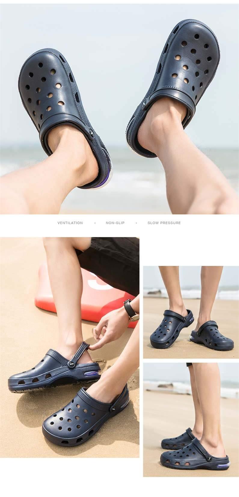 Modern Slippers Summer Sandals Loafers Tennis Outdoor Training Beach Clogs Unisex Garden Clogs Shoes Summer Slip On Outdoor Sandals For Men Stevvex