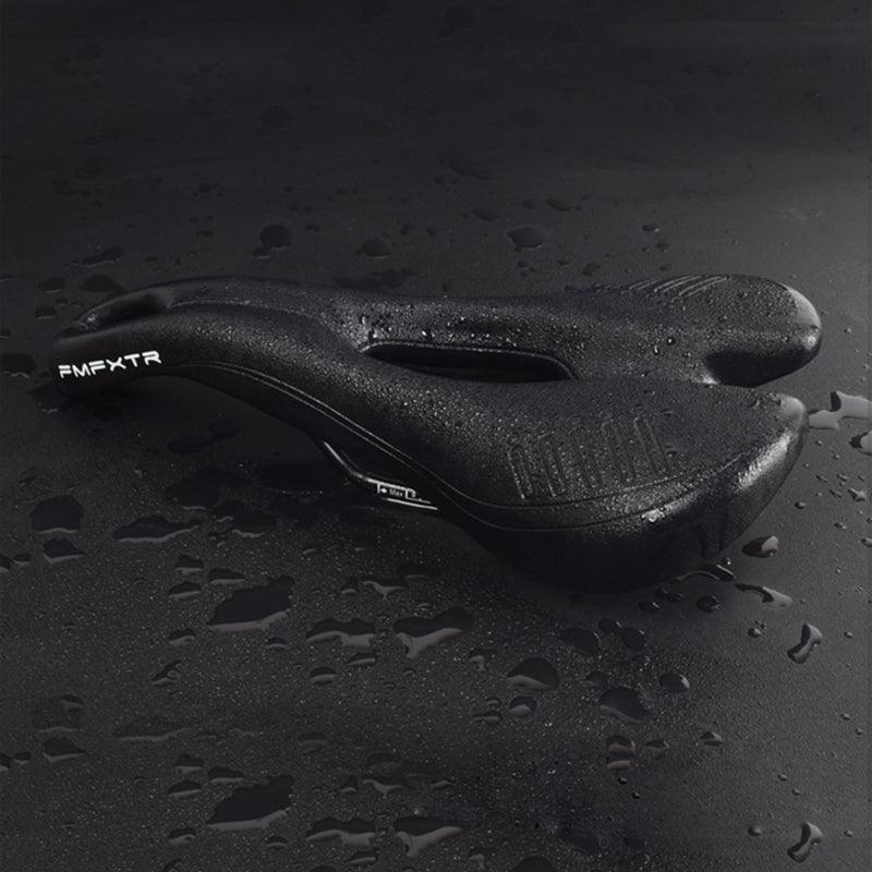 Bike Saddle Breathable Mountain Bike Seat PU Leather Bicycle Seat Cushion Sponge Filled Comfortable Cycling Saddle Replacement Soft Padded With Shock Absorbing Waterproof For Mountain Bike Road Bike Stevvex