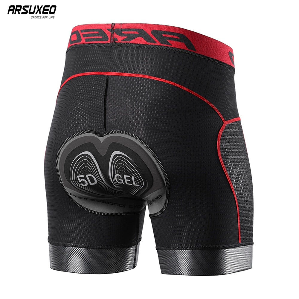 Cycling Shorts Men 5D Gel Pad Cycling Underwear Bicycle MTB Clothing - SJB-DIAMOND ELITES