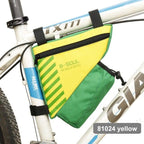 Waterproof Bicycle Bag Bike Triangle Bag For Bicycle Front Frame Bag Bike Bag Cycling Top Tube Bag Bicycle Bottle Bag Bike Storage Frame Bag Bicycle Front Tube Triangle Water Resistant Cycling Pack Strap On Pouch Bike Accessories Tool Accessible
