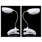 Bright LED Table Lamp Study Desk Reading Book Lamp Eye-care Bedside Bedroom Battery Desk Light For Student Office LED Stand Decorative Table Lamp Cute Study Lamps for Bedroom Décor Stevvex