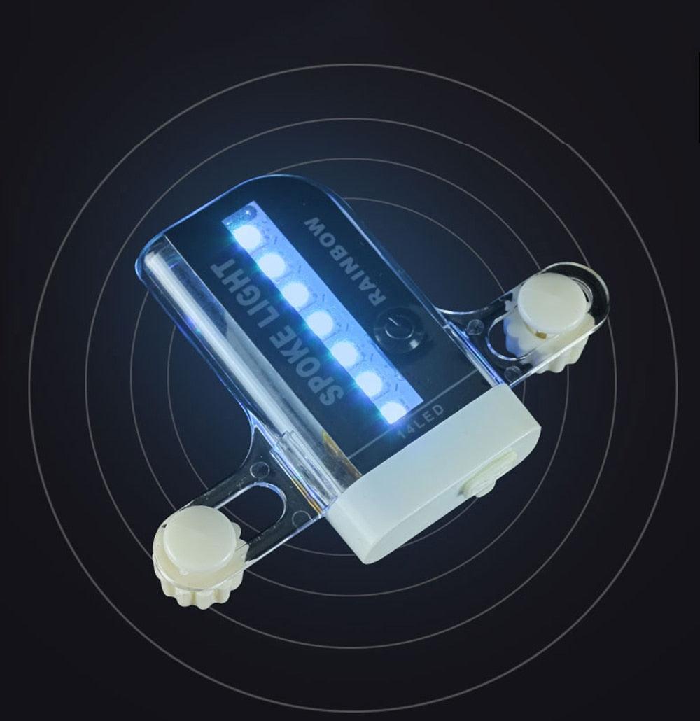 30 Pattern Bike Lights LED Bicycle Decorative Lights Riding Cool Wheels Warning LED Waterproof Bicycle Spoke Tire Light Patterns Bicycle Rim Lights For Mountain Bike Road Bikes Stevvex