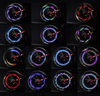 30 Pattern Bike Lights LED Bicycle Decorative Lights Riding Cool Wheels Warning LED Waterproof Bicycle Spoke Tire Light Patterns Bicycle Rim Lights For Mountain Bike Road Bikes Stevvex