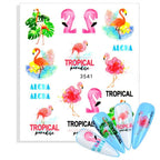 Water Decals Nail Tattoo Wolf Animal 3D Embossed Nail Sticker Flower Adhesive Manicure Slider Nail Art Tips Curve Graffiti Nail Design for Acrylic Nail Supplies Designer Nail Decorations for Women Girls Kids 3D Nail Art Stickers Decals