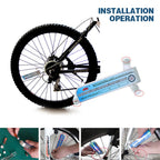 32 Pattern Bike Light Bicycle Wheel Light Double Display Flash 32 RGB LED Light Bicycle Spoke Lamp Night Riding Spoke Light For Men Present Super Bright Auto Off LED Cycling Bicycle Light Stevvex