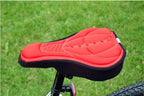 Mountain Bike Saddle Cover Thick Breathable Super Soft Bicycle Saddle Silicone Sponge Bike Seat Sports Bike Seat Cover Padded Bike Seat Cushion Bicycle Saddle Pad For Women Men With Hollow Design Stevvex
