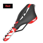 Ultra Light Comfortable Bicycle Saddle Mountain Road Bike Seat Soft Leather Hollow Breathable Cushion Seat Ergonomics Design Breathable Suspension Gel Bike Saddle Cushion For Mountain Bike Road Bike Stevvex