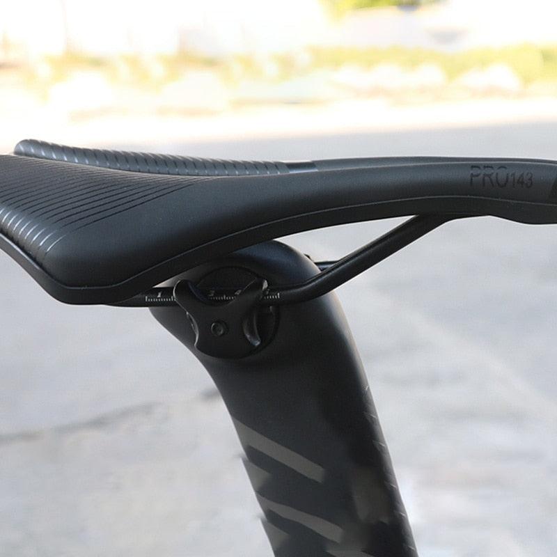 Bicycle Saddle Soft Thick Mountain Road Bike Wide Seat Cushion Bike Carbon Saddle Seat Ergonomics Design Fit Comfort Bike Saddle With Foam Breathable Soft Bicycle Cushion For Women Men Stevvex