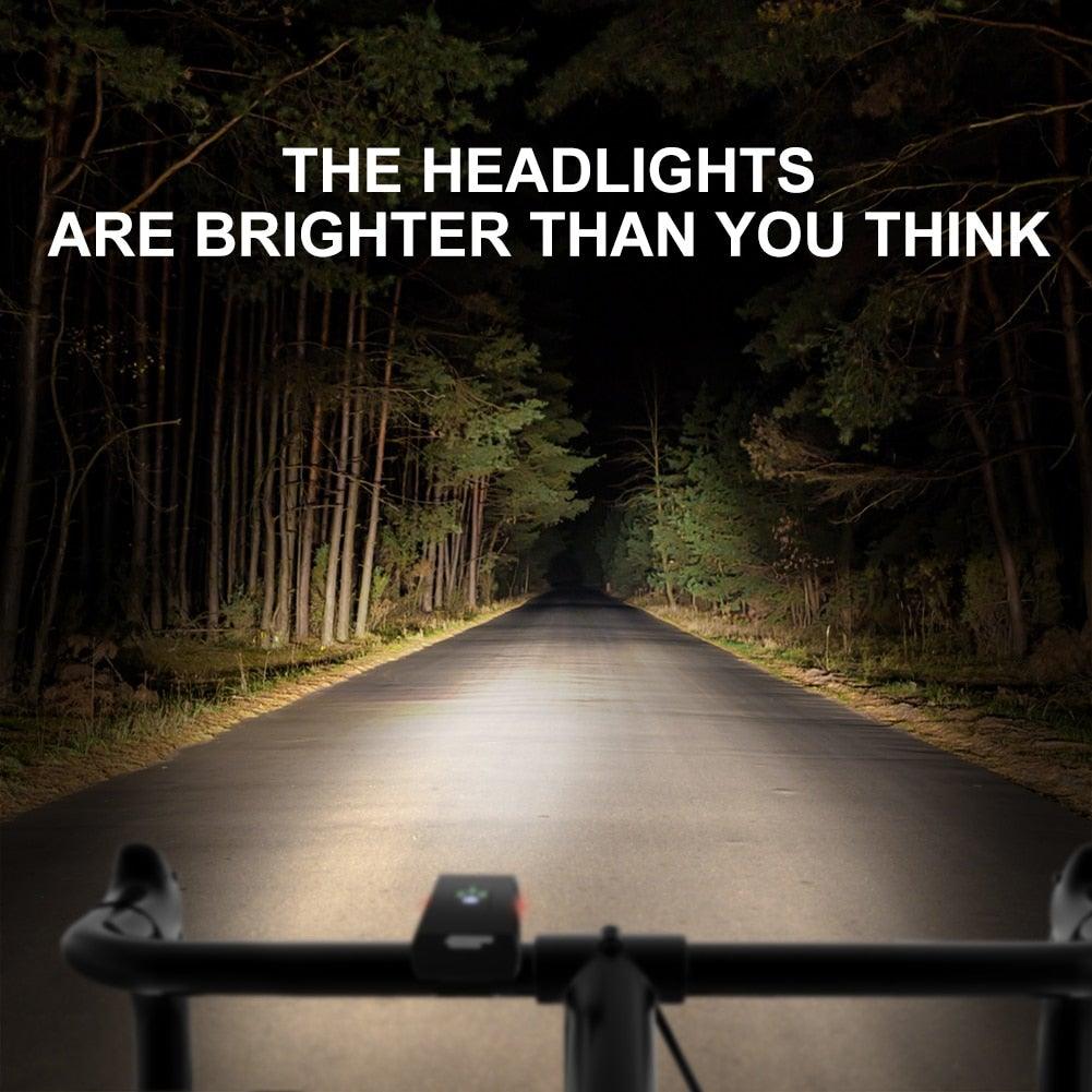 2PCS LED Bike Light Bicycle Front Rear lights USB Charge Headlight Cycling Taillight Bicycle Super Bright Front And Back Bicycle Lights USB Rechargeable Durable Waterproof Mountain Helmet Road Night Riding For Bike Stevvex