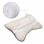 1pcs Universal Car Neck Pillows PVC Leather Breathable Mesh Auto Car Neck Rest Headrest Cushion  Headrest Pillow Pillow Neck Pillows Both Side Pu Leather Pack Headrest Fit for Most Cars Filled Fiber Universal Car Pillow Car Interior Accessories Stevvex