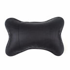 1pcs Universal Car Neck Pillows PVC Leather Breathable Mesh Auto Car Neck Rest Headrest Cushion  Headrest Pillow Pillow Neck Pillows Both Side Pu Leather Pack Headrest Fit for Most Cars Filled Fiber Universal Car Pillow Car Interior Accessories Stevvex
