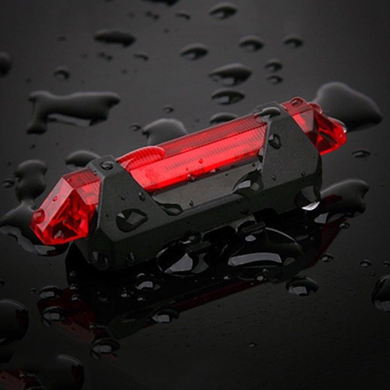 2PCS LED Bike Light Bicycle Front Rear lights USB Charge Headlight Cycling Taillight Bicycle Super Bright Front And Back Bicycle Lights USB Rechargeable Durable Waterproof Mountain Helmet Road Night Riding For Bike Stevvex