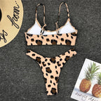Neon Yellow Green Swimsuit Women Push Up Padded Micro Bikini Summer Beach Bathing Suit Beach Swimwear  Women's Scoop Neck Cut Out Front Lace Up Back High Cut One Piece Swimsuit Stevvex