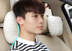 Luxury Car Neck Pillow Car Travel Neck Rest Pillows Seat Cushion Support Car Headrest Neck Support Seat Design Class Soft Universal Adjustable Car Neck Pillow Waist Pillow Universal Driving Seat Car Pillow Sleeping Neck Headrest Stevvex