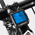 Mountain Bicycle Computer Wired Speedometer Bicycle Tracker Luminous Road Bike Bicycle Odometer Wireless Waterproof Cycle Bike Computer With LCD Display Max Distance Time For Trainer Stevvex