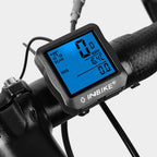 Mountain Bicycle Computer Wired Speedometer Bicycle Tracker Luminous Road Bike Bicycle Odometer Wireless Waterproof Cycle Bike Computer With LCD Display Max Distance Time For Trainer Stevvex