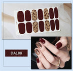 Nail Wraps Polish Decals Strips Golden Glitter 3D Adhesive Full Nail Art Stickers Manicure Kits Women Nail Decorations Accessories Metal Curve Stripe Lines Design Letter Nail Sticker Adhesive Decoration Template Nail Tool Decorations