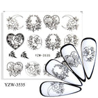 Avocado Fruit Transfer Nail Stickers Charms Winter Water Sticker For Nails Sliders Character Image Tattoo Decal Decoration Cute Summer Nail Art Stickers Summer Fruit Stickers on Nails Unicorn Banana Cherry Avocado Dog Strawberry Nail Art Decals