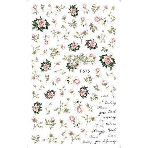 Leaf With Lines Nails Sticker Designer Fruit Nail Art 3D Decals Acrylic Designs Self Adhesive Manicure Slider Stickers Glitter Decals Love Nail Sequins Laser Heart Nail Supplies Sparkle Nail Accessories Star Accessories Heart Nail Art Stevvex