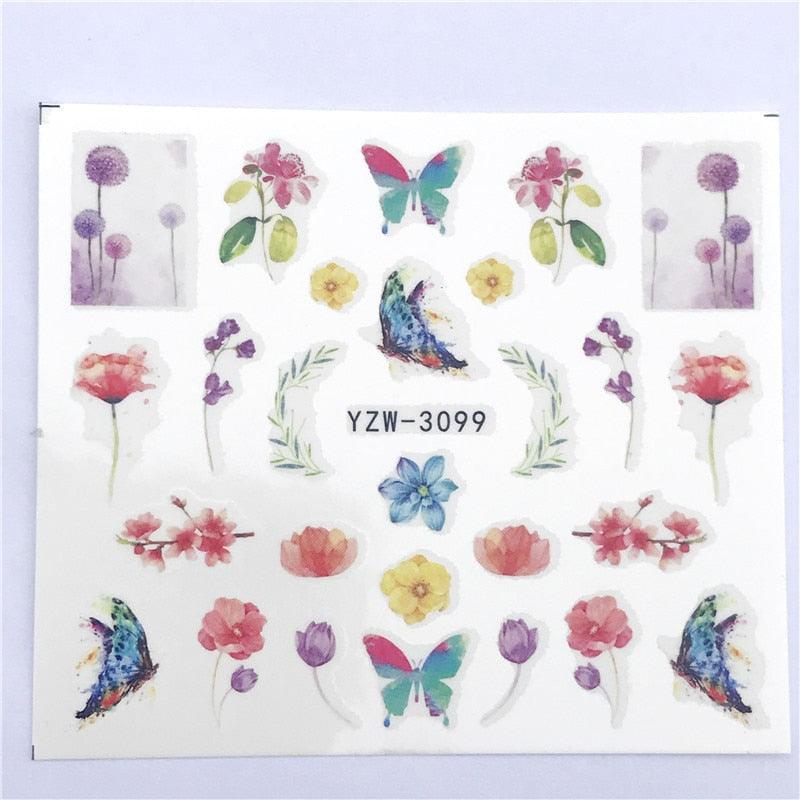 Fox Wolf Animal 3D Embossed Nail Sticker Flower Adhesive Manicure Slider Nail Art Tips Decorations Decals Manicure Design Golden Firework Star Accessories Heart Nail Art Stickers Glitter Decals Love Nail Sequins Laser Heart Nail Stevvex