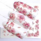 Fox Wolf Animal 3D Embossed Nail Sticker Flower Adhesive Manicure Slider Nail Art Tips Decorations Decals Manicure Design Golden Firework Star Accessories Heart Nail Art Stickers Glitter Decals Love Nail Sequins Laser Heart Nail Stevvex