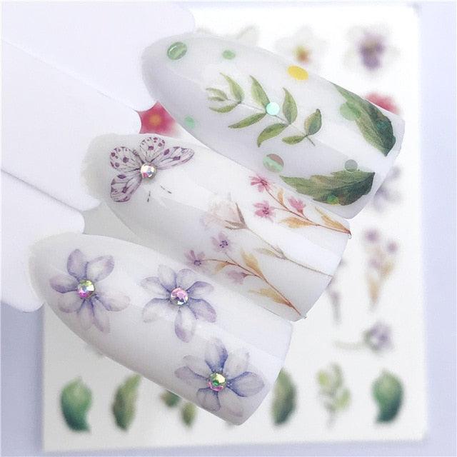 Fox Wolf Animal 3D Embossed Nail Sticker Flower Adhesive Manicure Slider Nail Art Tips Decorations Decals Manicure Design Golden Firework Star Accessories Heart Nail Art Stickers Glitter Decals Love Nail Sequins Laser Heart Nail Stevvex