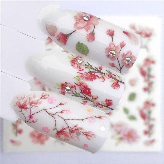 Fox Wolf Animal 3D Embossed Nail Sticker Flower Adhesive Manicure Slider Nail Art Tips Decorations Decals Manicure Design Golden Firework Star Accessories Heart Nail Art Stickers Glitter Decals Love Nail Sequins Laser Heart Nail Stevvex