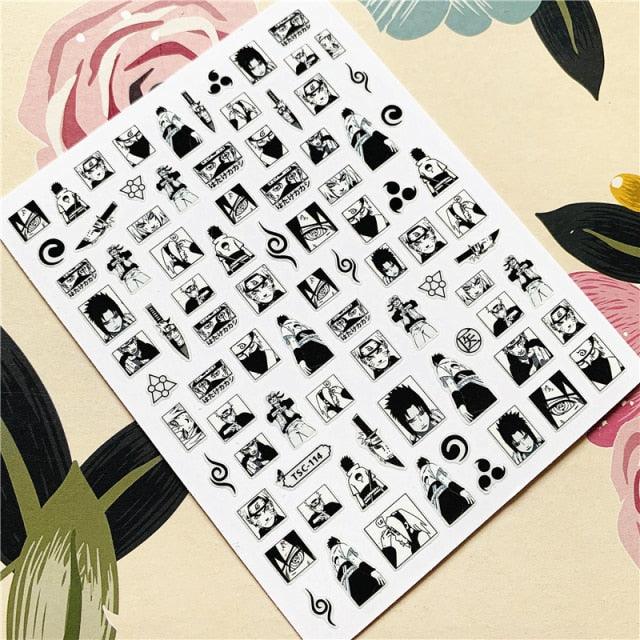 Cute rabbit Cute cat  Japanese Justice Girl 3D Back Glue Nail Sticker Nail Decoration Nail Art Nail Ornament Self Adhesive Nail Decals for Nail Art Decoration Including Hearts Stars Letters Bowknot Leaves Flowers Plants Fruits Butterflies for Woman Stevvex