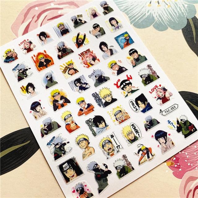 Cute rabbit Cute cat  Japanese Justice Girl 3D Back Glue Nail Sticker Nail Decoration Nail Art Nail Ornament Self Adhesive Nail Decals for Nail Art Decoration Including Hearts Stars Letters Bowknot Leaves Flowers Plants Fruits Butterflies for Woman Stevvex