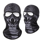 Double Eye Hole Animal Head Hat Horror Role-Playing Full Face Mask Riding Hunting Balaclava Sweat-Absorbent And Breathable Scarf Dustproof Headgear Unisex Cycling Equipment Racing Breather Mask Tactical Airsoft Cap Scarf Mask Ski Hat Spring Summer For Men Stevvex