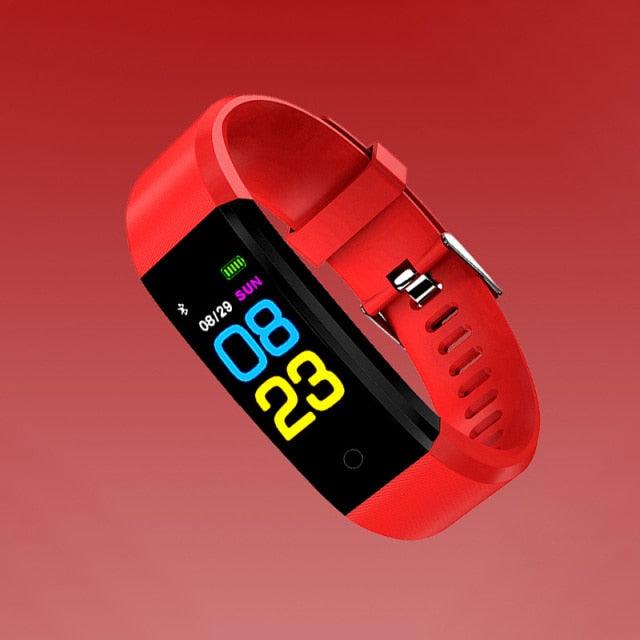 Connected Child Smart Sport Watch For Girls Boys Students Wrist Clock Electronic LED Digital Child Wrist Watch Fitness Tracker With Heart Rate Monitor Waterproof Activity Tracker With Sport Modes Sleep Monitor Fitness Watch With Call SMS Reminder Stevvex