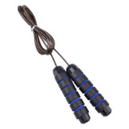 Tangle-Free Rapid Speed Jumping Rope Cable With Ball Bearings Steel Skipping Rope Adjustable Rapid Speed Jumping Ropes Cable Foam Handles Steel Jump Ropes For Gym Fitness Home Exercise Stevvex