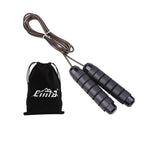 Tangle-Free Rapid Speed Jumping Rope Cable With Ball Bearings Steel Skipping Rope Adjustable Rapid Speed Jumping Ropes Cable Foam Handles Steel Jump Ropes For Gym Fitness Home Exercise Stevvex