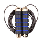 Tangle-Free Rapid Speed Jumping Rope Cable With Ball Bearings Steel Skipping Rope Adjustable Rapid Speed Jumping Ropes Cable Foam Handles Steel Jump Ropes For Gym Fitness Home Exercise Stevvex