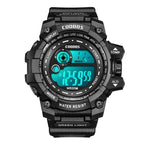 Fashion Luminous Children Watches For Boys Waterproof Electronic Silicone Strap Watch Fashion Sport Led Digital Wrist Watch Kids Sports Watch Waterproof Boys Multi-Function Digital Wristwatch Stevvex