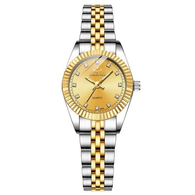 Couples Quartz Men Watch Women Valentine Gift Clock Watches Waterproof Sports Mechanical Watch Stainless Steel Strap Men's Mechanical Wrist Watch For Men Stainless Steel Band Stevvex