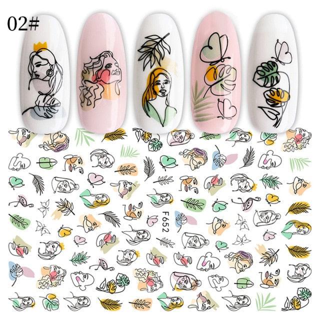Gold Christmas Snowflake 3D Nail Stickers Sparkly Iridescent Silver Xmas Tree Elk Deer Transfer Sliders Winter Nails Accessories Design Decor Tip Transfer Nail Decals Sticker For Pretty Girl Self-Adhesive Nail Decals Designer Nail Stickers Stevvex