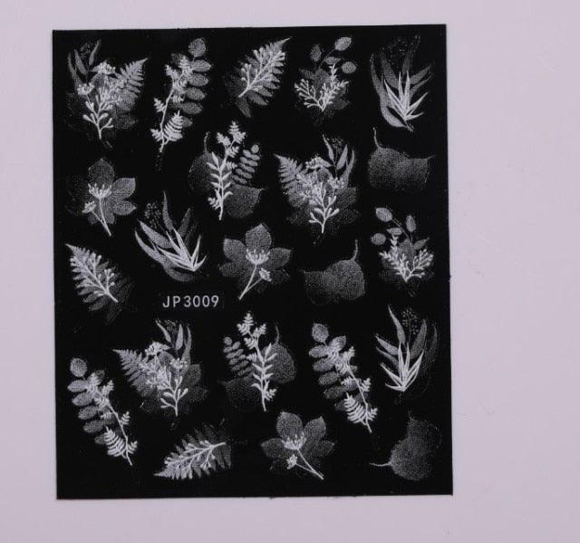 Gold Christmas Snowflake 3D Nail Stickers Sparkly Iridescent Silver Xmas Tree Elk Deer Transfer Sliders Winter Nails Accessories Design Decor Tip Transfer Nail Decals Sticker For Pretty Girl Self-Adhesive Nail Decals Designer Nail Stickers Stevvex